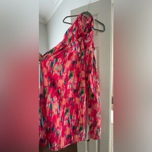 All over print dress.
